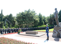 Azerbaijan marks 93rd birthday anniversary of National Leader Heydar Aliyev. Azerbaijan, Baku, 10 May 2016